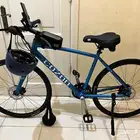 دراجة هوائية جديدة مستخدمة ساعة للبيع مع جميع الاكسسوارات