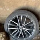 5 جنوط كامري فل كامل مع كفرات