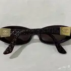 نظارة شانيل فنتج vintage chanel sunglasses 5014