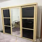 سرير 2 متر ودولاب و2 كومودينو