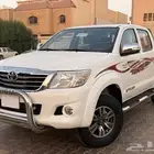 تويوتا هايلوكس 2015 S_GLX دبل سعودي شبه جديده مخزنه