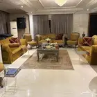 اثاث كنبات شبه جديد يكفي 12 شخص