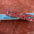علامة GMC اصلي باب خلفي