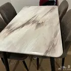 Dinning Table 4 Seater with chair good finished like new