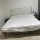 غرفة نوم سرير نفرين دولاب زاويه عدد اثنين كمندينه وتسريحه