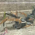 حفر وترحيل بوكلينات حديثة