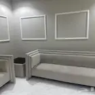 كنب شبه جديد مع طاوله