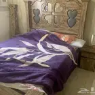 غرفه نوم كامله من غير المرتبه وسرير فردي وكنب لوجه الله