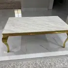 طاولة رخام ابيض