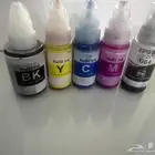 طابعة حبر الوان