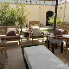 جلسات خشب خارجيه