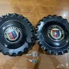 Alpina wheel rim center cover cap with keys