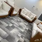 طقم كنب وسجاد تركي