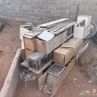 خشب مرابيع مستعمل