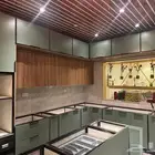 تفصيل مطبخ صاج المنيوم مودرن للسقف