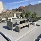 طاولات خارجية خرسانة