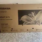 شاشة تلفيزون توشيبا 75 بوصة - مكسورة
