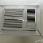 مكيف هوم كوين شباك طنين نظيف مره