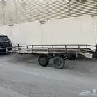 قلص عربة سحب كبيره قويه محورين للبقيات