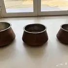 قدور نحاس منقوشة