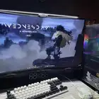 شاشة قيمنق 2k كيرف من سامسونج 165Hz