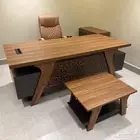 مكاتب طقم فخم مكتب ماسه دولاب ملفات متوفر