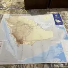 خارطة المملكة العربية السعودية مقاس كبير جدا