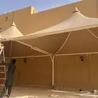 تركيب مظلات وسواتر مظلة كراج خيام بيت شعر