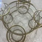 طاولة جديده خمس قطع ذهبي
