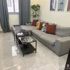 L-Shaped Couch   Coffee tables