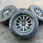 جنوط البرايد فيراني مع كفرات حجرية مقاس 265 70 17