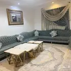 كنب مقاس 6 في 4 وسجادة وستارة المكان حي السعادة