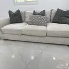 كنب اشلي اربع قطع ثلاثي ثنائي و2مفرد السعر10 تواصل واتس
