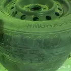 4 كفرات مع جنوطها للبيع