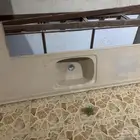 طقم مطبخ كامل مع مغسلة رخامية