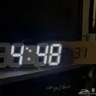 ساعة LED رقميه مميزات فيها منبه درجة الحرارة والوقت جديدة