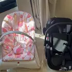 جلاسة اطفال وكرسي سياره