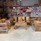 طقم كراسي شعبية خشب 7اشخاص حراسي كويتية 7اشخاص جلسات خارجية
