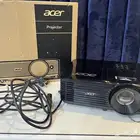 أيسر بروجيكتور دي أل بي ثلاثي الابعاد  اسود - X118H