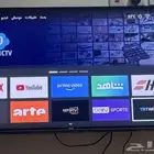 تلفزيون سمارت نظيفه لايوجد فيها اي كسر ولا عيوب