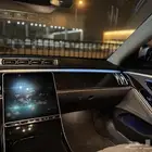 مرسيدس الجوهرهS اضافة شاشات واضاءه محيطيه تفاعليه ع الوكاله