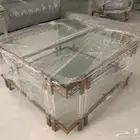 طاولة قص ليزر قزاز نظيف