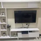 حي الذيبيه دولاب مكتبي مع شاشه تلفزيون عاديه