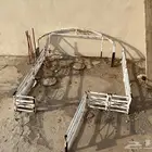 شده تركيب للهيلكس الغمارتين معا الحديد الي فوق