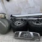 كفرات واغراض باترول نيسان للبيع