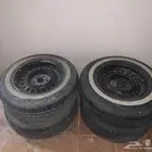 جنوط مرسدس مع كفرات