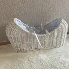 سلة مواليد ابيض