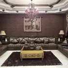 كنب متصل زاويتين   شبه جديد