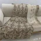 فستانين واحد ميل وشال والثاني ثوب عادي مع شال