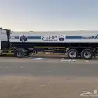 تريله تانكي ماء 32طن للإيجار Water tank trailer 32 tons for